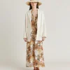 Veste En Coton Teint Mindy - Creme