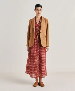 Veste Futura Gabardine - Caramel