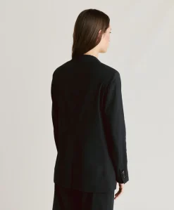 Veste Lunel En Lin Coton - Noir